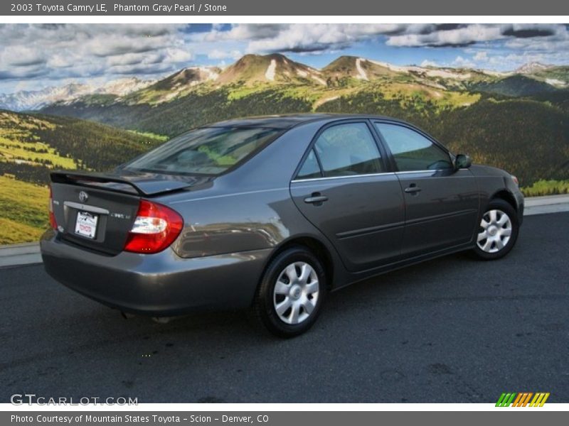Phantom Gray Pearl / Stone 2003 Toyota Camry LE