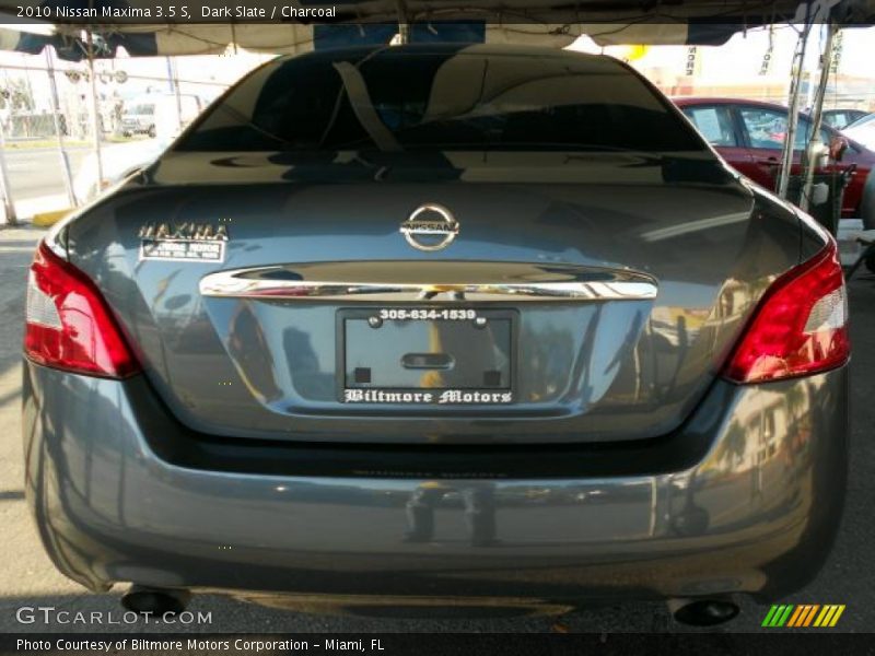 Dark Slate / Charcoal 2010 Nissan Maxima 3.5 S