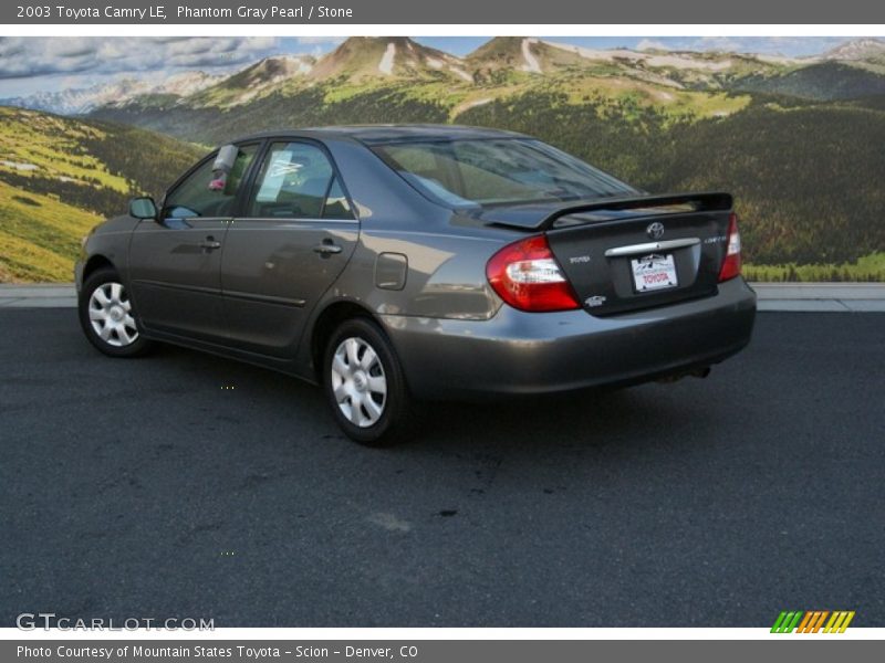 Phantom Gray Pearl / Stone 2003 Toyota Camry LE