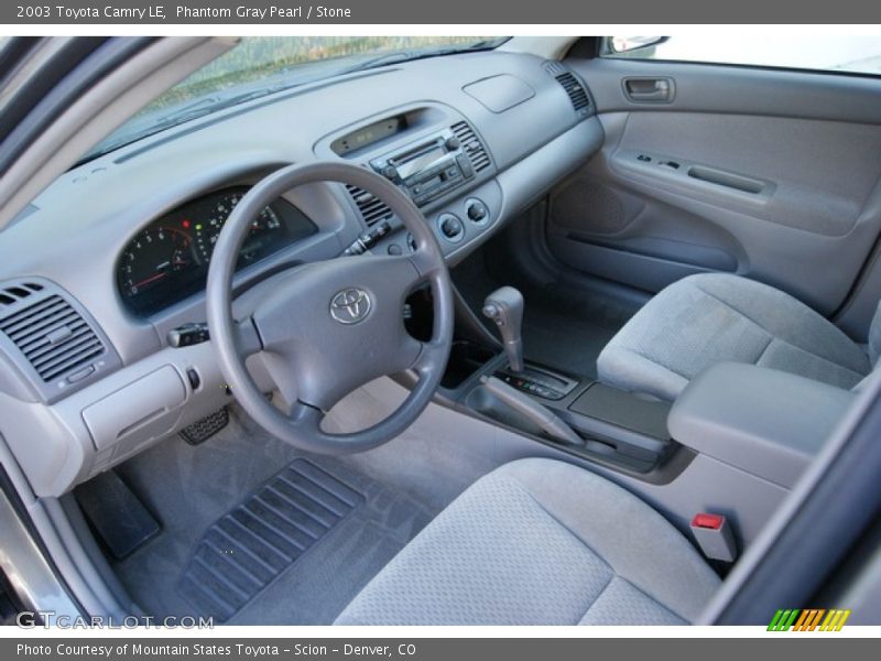 Phantom Gray Pearl / Stone 2003 Toyota Camry LE