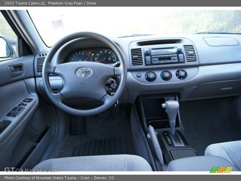 Phantom Gray Pearl / Stone 2003 Toyota Camry LE
