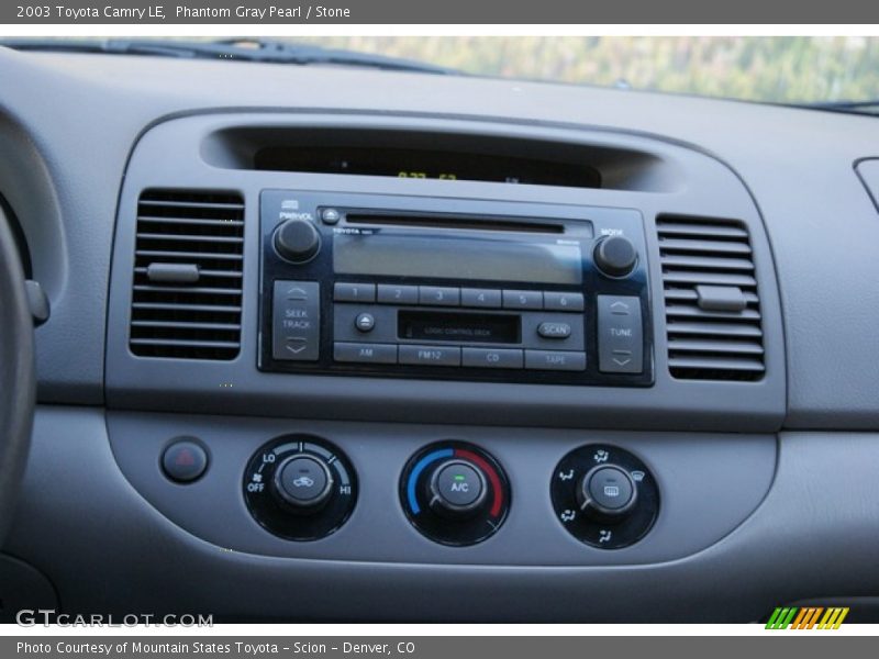 Phantom Gray Pearl / Stone 2003 Toyota Camry LE