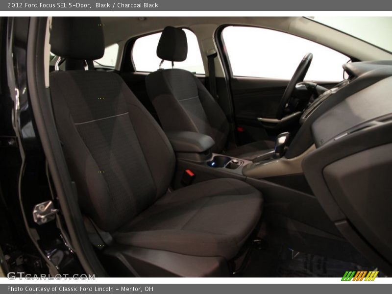 Black / Charcoal Black 2012 Ford Focus SEL 5-Door
