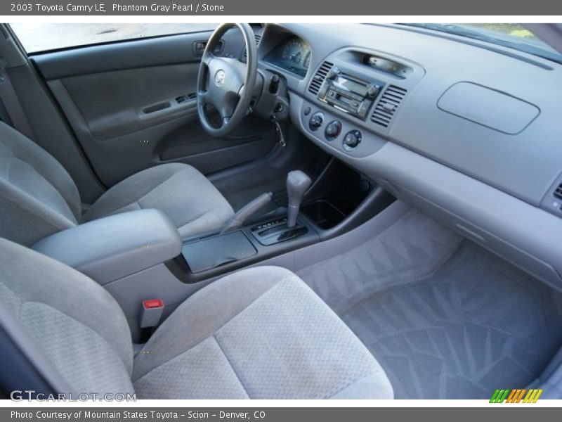 Phantom Gray Pearl / Stone 2003 Toyota Camry LE