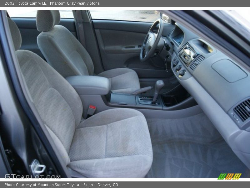 Phantom Gray Pearl / Stone 2003 Toyota Camry LE
