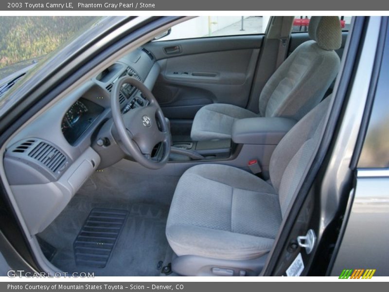 Phantom Gray Pearl / Stone 2003 Toyota Camry LE