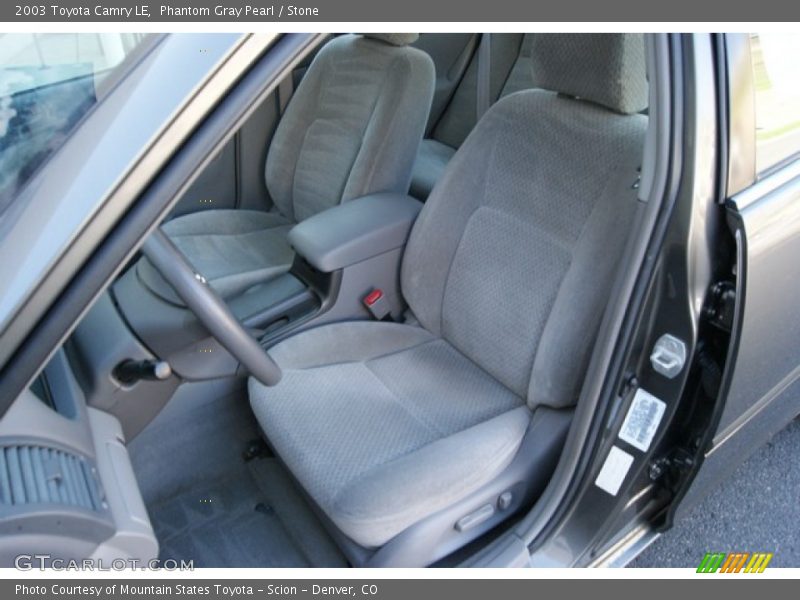 Phantom Gray Pearl / Stone 2003 Toyota Camry LE
