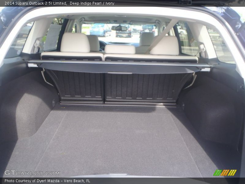 Deep Indigo Pearl / Ivory 2014 Subaru Outback 2.5i Limited
