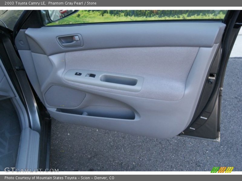 Phantom Gray Pearl / Stone 2003 Toyota Camry LE