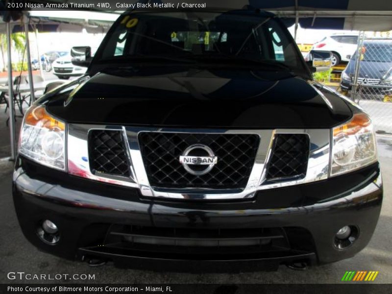 Galaxy Black Metallic / Charcoal 2010 Nissan Armada Titanium 4WD