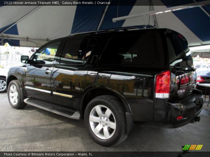 Galaxy Black Metallic / Charcoal 2010 Nissan Armada Titanium 4WD