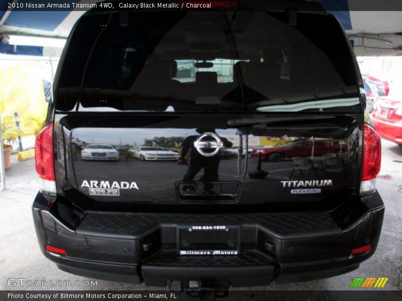 Galaxy Black Metallic / Charcoal 2010 Nissan Armada Titanium 4WD