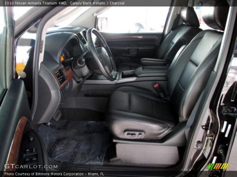 Galaxy Black Metallic / Charcoal 2010 Nissan Armada Titanium 4WD