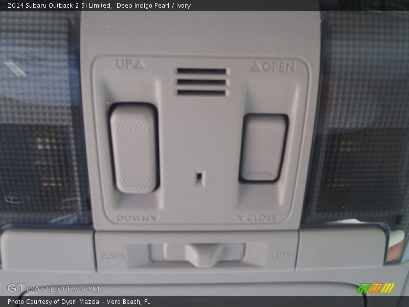 Deep Indigo Pearl / Ivory 2014 Subaru Outback 2.5i Limited