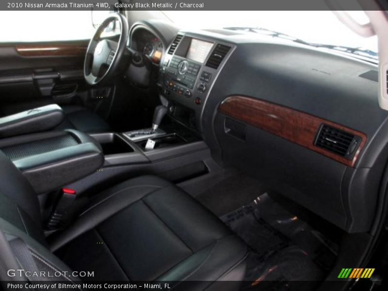 Galaxy Black Metallic / Charcoal 2010 Nissan Armada Titanium 4WD