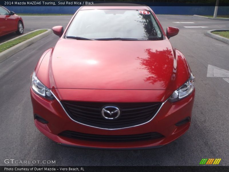 Soul Red Mica / Black 2014 Mazda MAZDA6 Touring