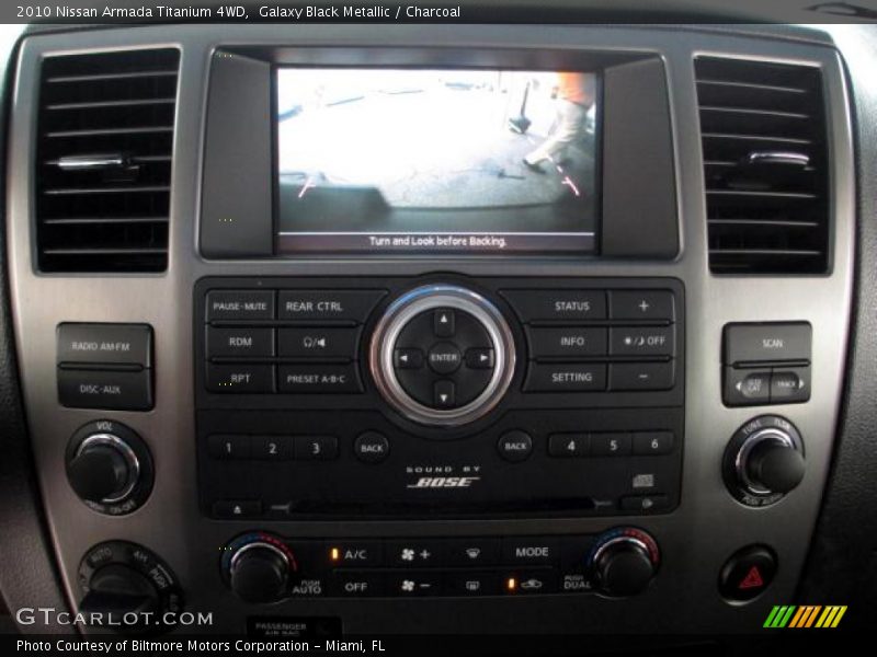 Galaxy Black Metallic / Charcoal 2010 Nissan Armada Titanium 4WD