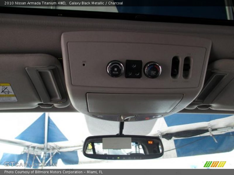 Galaxy Black Metallic / Charcoal 2010 Nissan Armada Titanium 4WD