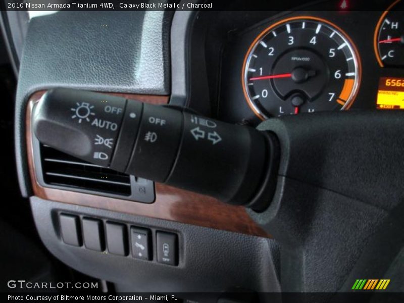 Galaxy Black Metallic / Charcoal 2010 Nissan Armada Titanium 4WD