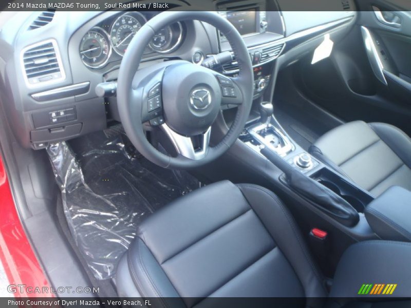 Soul Red Mica / Black 2014 Mazda MAZDA6 Touring