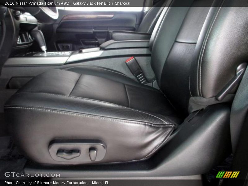 Galaxy Black Metallic / Charcoal 2010 Nissan Armada Titanium 4WD