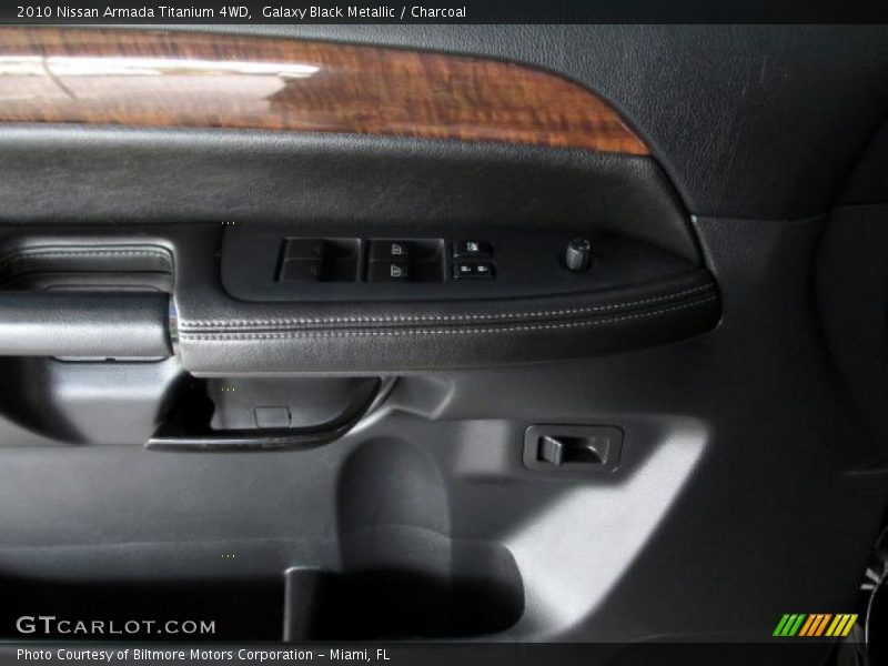 Galaxy Black Metallic / Charcoal 2010 Nissan Armada Titanium 4WD