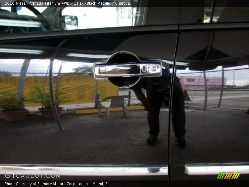 Galaxy Black Metallic / Charcoal 2010 Nissan Armada Titanium 4WD