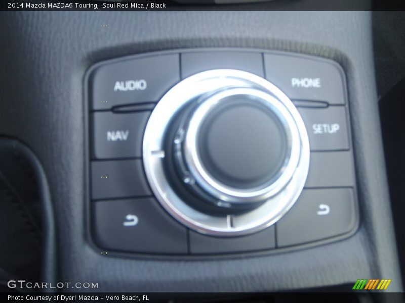 Soul Red Mica / Black 2014 Mazda MAZDA6 Touring