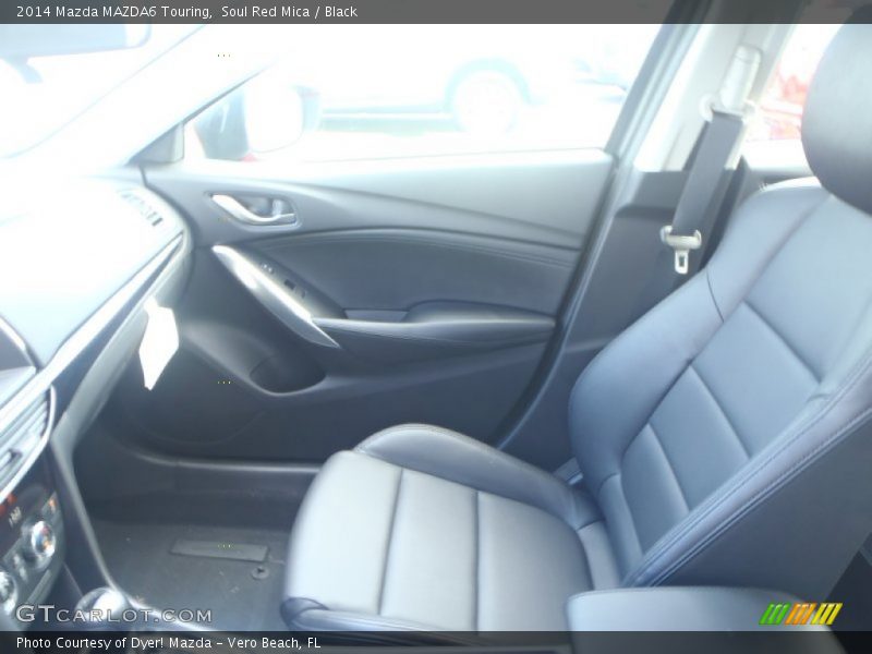 Soul Red Mica / Black 2014 Mazda MAZDA6 Touring