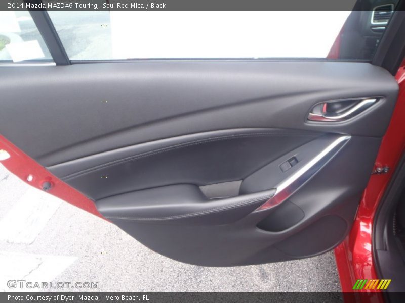 Soul Red Mica / Black 2014 Mazda MAZDA6 Touring