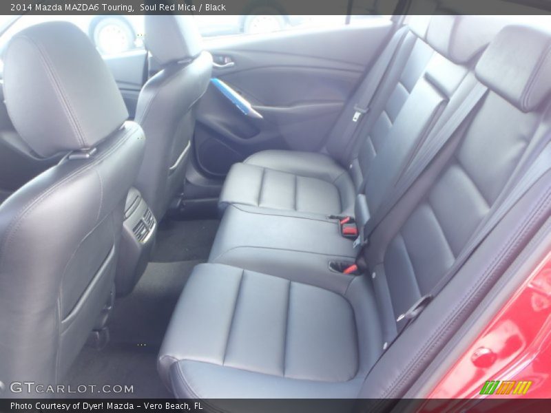 Soul Red Mica / Black 2014 Mazda MAZDA6 Touring