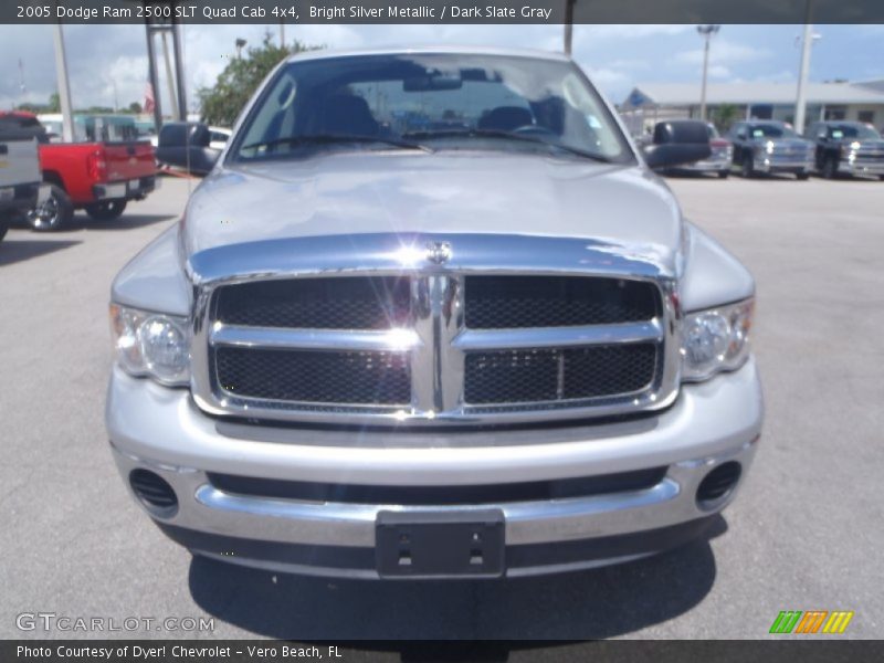 Bright Silver Metallic / Dark Slate Gray 2005 Dodge Ram 2500 SLT Quad Cab 4x4