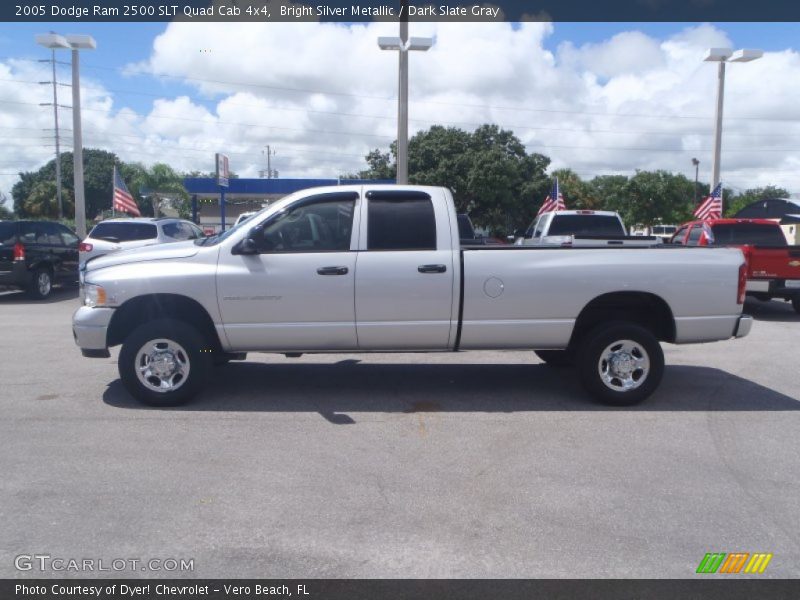  2005 Ram 2500 SLT Quad Cab 4x4 Bright Silver Metallic