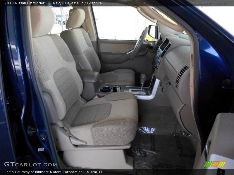 Navy Blue Metallic / Graphite 2010 Nissan Pathfinder SE