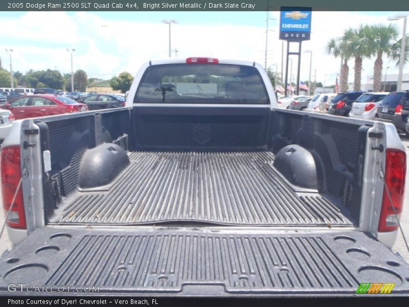 Bright Silver Metallic / Dark Slate Gray 2005 Dodge Ram 2500 SLT Quad Cab 4x4