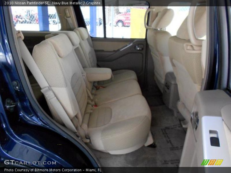 Navy Blue Metallic / Graphite 2010 Nissan Pathfinder SE