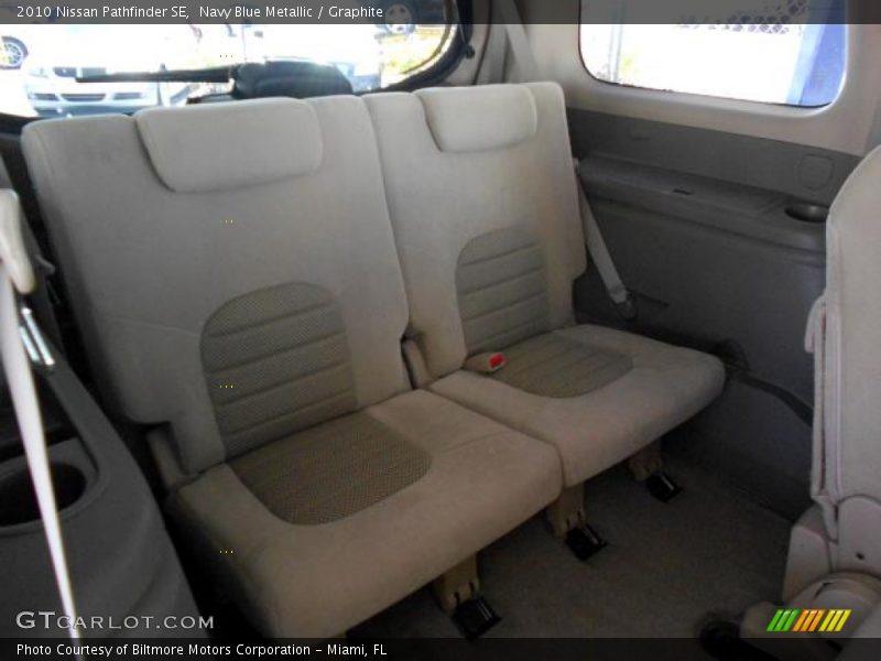 Navy Blue Metallic / Graphite 2010 Nissan Pathfinder SE