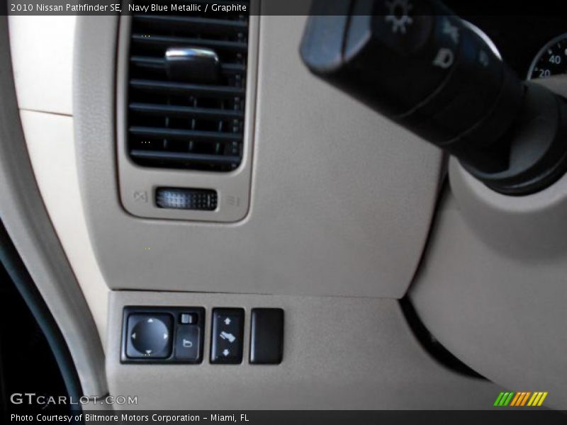 Navy Blue Metallic / Graphite 2010 Nissan Pathfinder SE