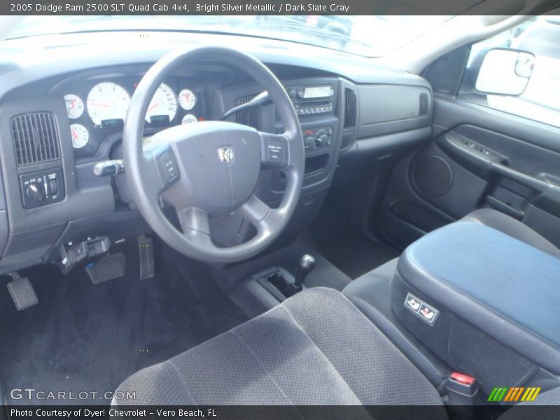 Dark Slate Gray Interior - 2005 Ram 2500 SLT Quad Cab 4x4 