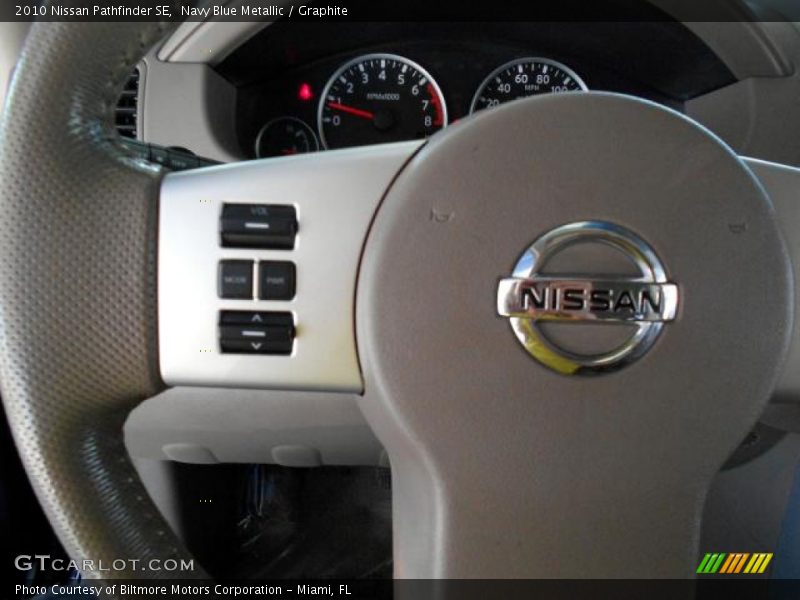 Navy Blue Metallic / Graphite 2010 Nissan Pathfinder SE