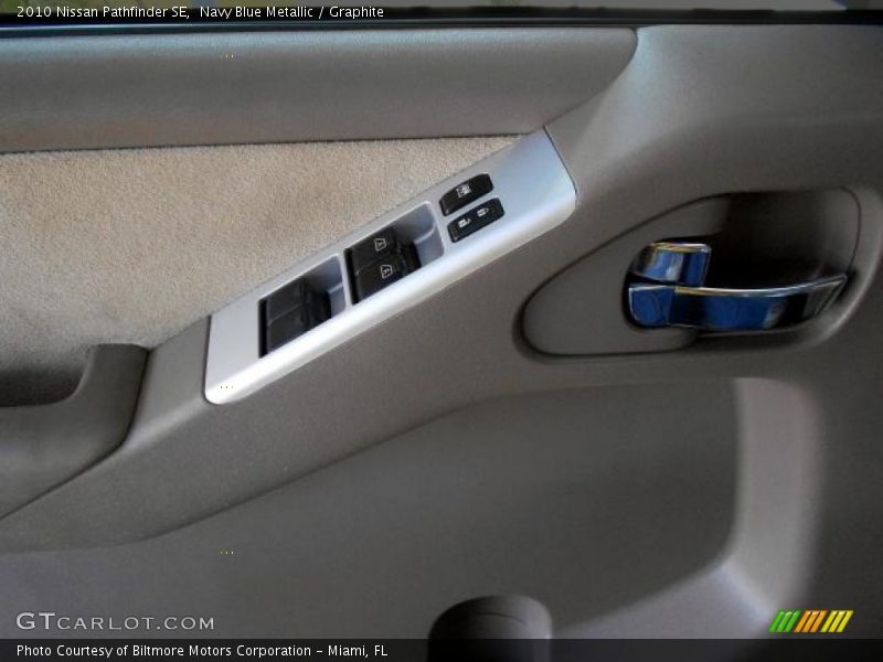 Navy Blue Metallic / Graphite 2010 Nissan Pathfinder SE