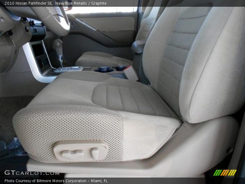 Navy Blue Metallic / Graphite 2010 Nissan Pathfinder SE