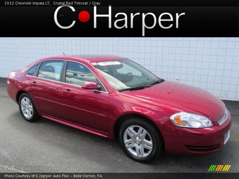 Crystal Red Tintcoat / Gray 2013 Chevrolet Impala LT