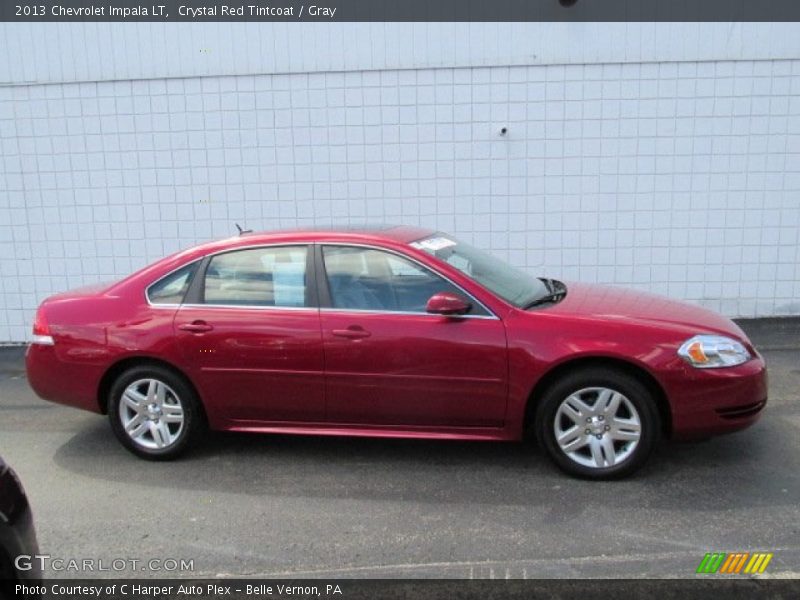 Crystal Red Tintcoat / Gray 2013 Chevrolet Impala LT