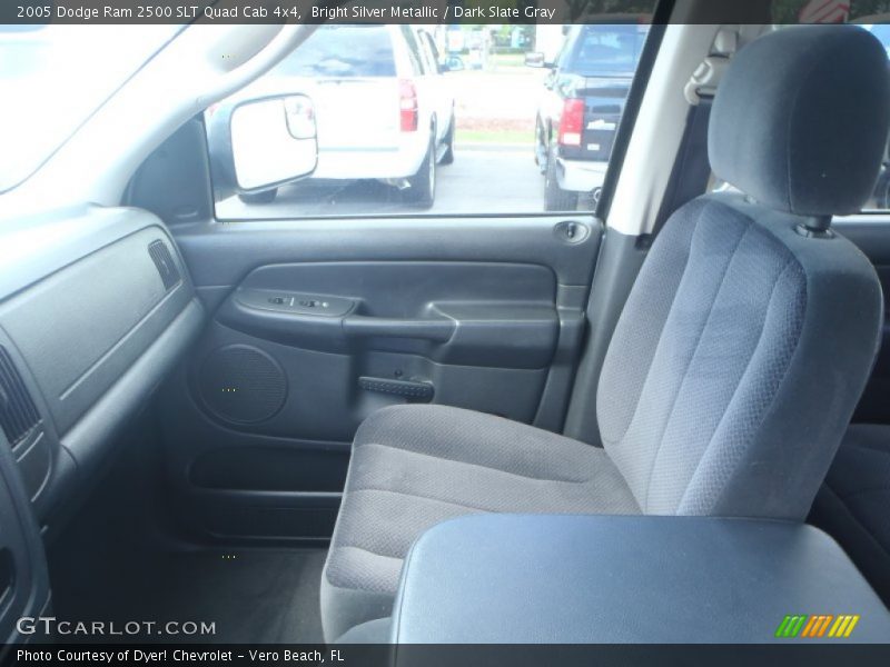 Bright Silver Metallic / Dark Slate Gray 2005 Dodge Ram 2500 SLT Quad Cab 4x4