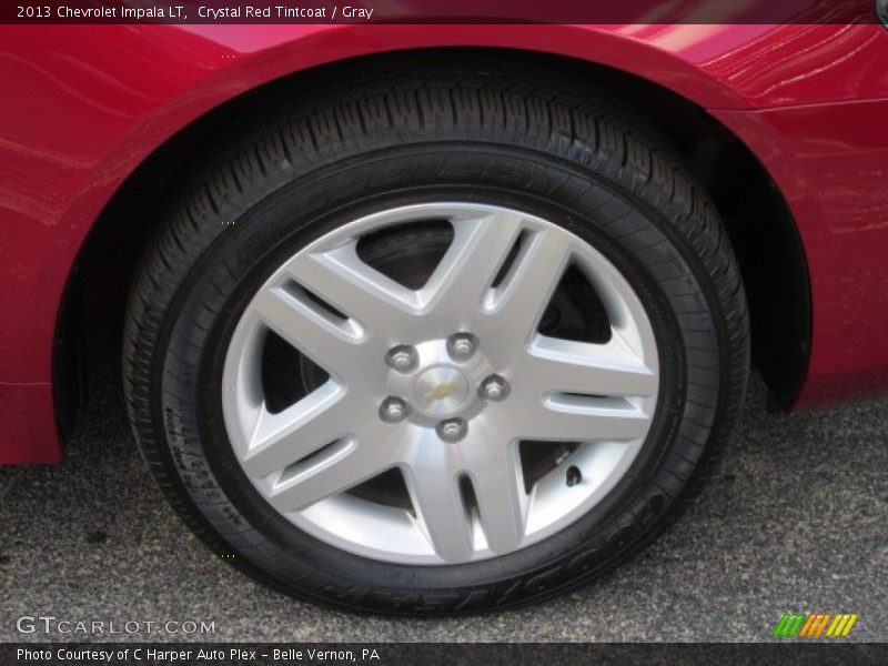 Crystal Red Tintcoat / Gray 2013 Chevrolet Impala LT