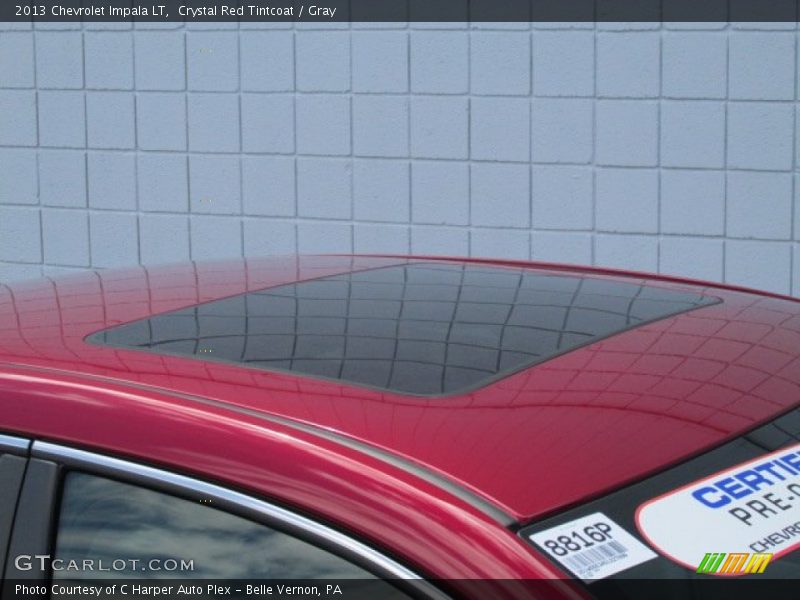 Crystal Red Tintcoat / Gray 2013 Chevrolet Impala LT