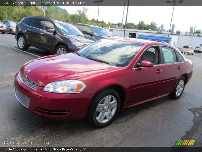Crystal Red Tintcoat / Gray 2013 Chevrolet Impala LT