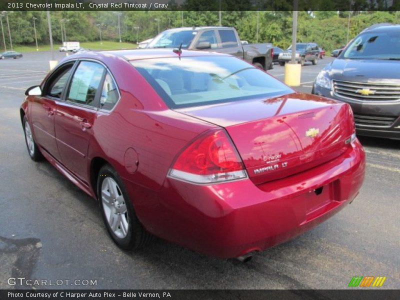 Crystal Red Tintcoat / Gray 2013 Chevrolet Impala LT