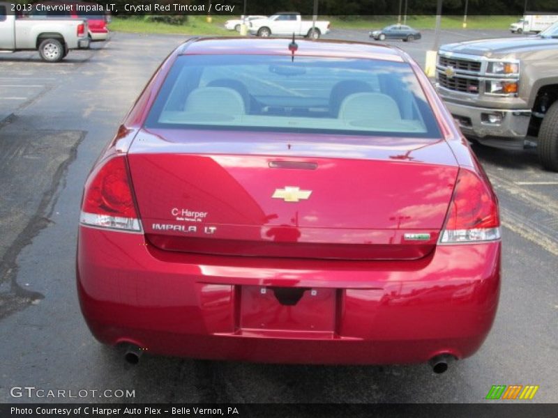 Crystal Red Tintcoat / Gray 2013 Chevrolet Impala LT